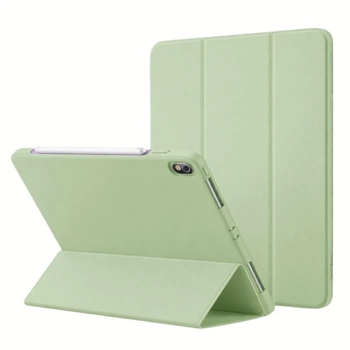 Чехол для планшета BeCover Tri Fold Soft TPU Silicone Apple iPad Air 11 M4 2026 Green (715237) (UA)