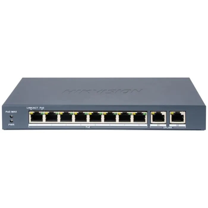 Коммутатор сетевой Hikvision DS-3E1310P-EI(B) (UA)