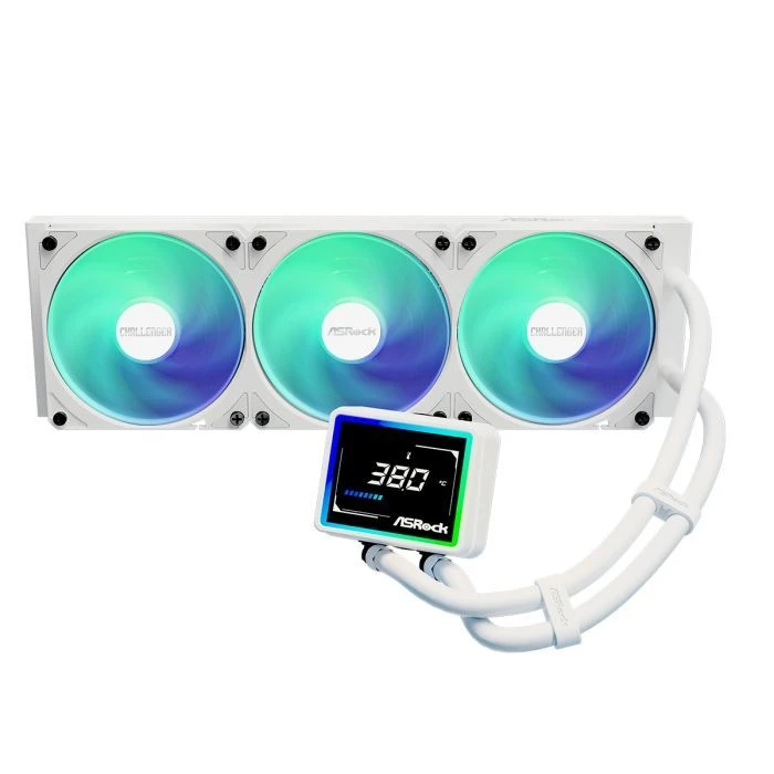 Система жидкостного охлаждения ASRock CHALLENGER WHITE 360 DIGITAL (UA)