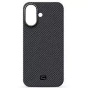 Чохол для мобільного телефону Armorstandart BlackIcon Aramid Twill MagCase Apple iPhone 17 Black (ARM90148) (UA)