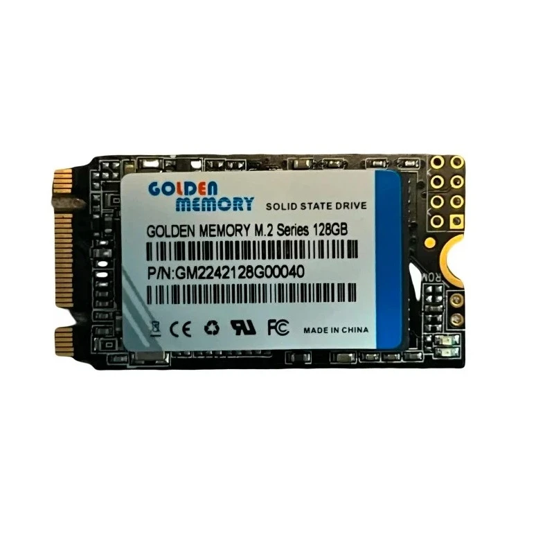 SSD диск 128GB Golden Memory M.2 2242 SATA III 3D NAND TLC (GM2242128G) (UA)