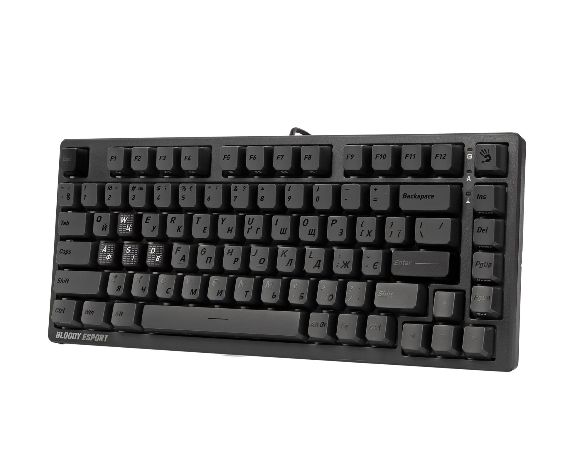 Клавіатура Bloody MS76 Iron Grey (UA)