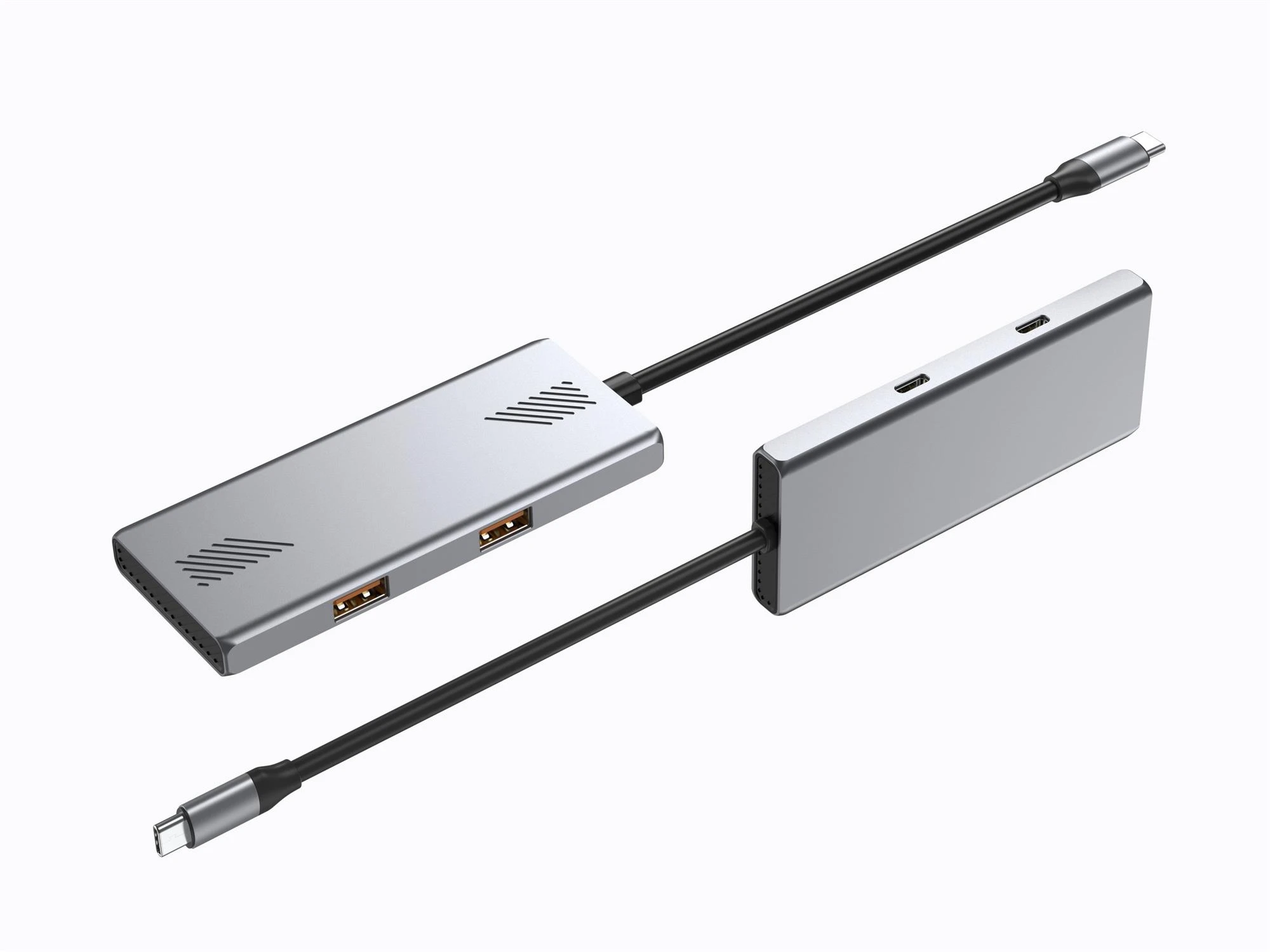 USB-хаб Gembird USB Type-C 4-в-1 (UHB-CM-U310-A2C2-01) (UA)
