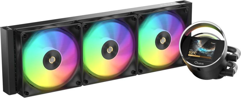 Водяне охолодження Ocypus SIGMA L36 BK ARGB (SIGMA-L36-BK3AAWWN00X-GL) (UA)