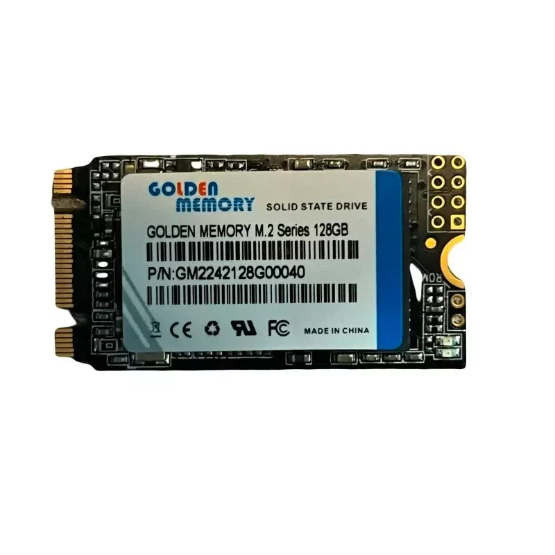 SSD диск 128GB Golden Memory M.2 2242 SATA III 3D NAND TLC (GM2242128G) (UA)