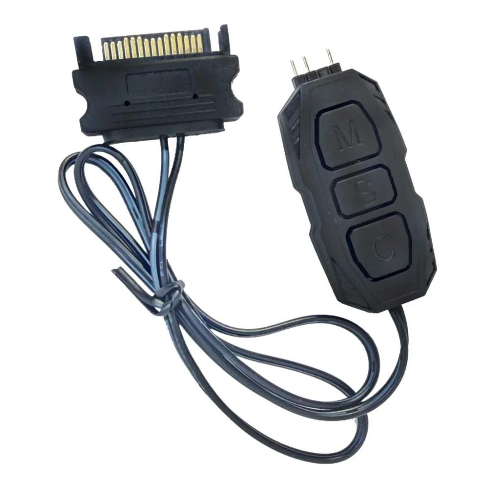 Контролер підсвітки Zezzio ARGB 3-PIN 5V/SATA HUB (UA)