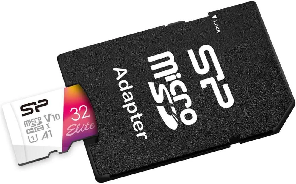 Карта пам'яті Silicon Power 32 GB microSDHC Elite (SP032GBSTHBV1V20SP) (UA)