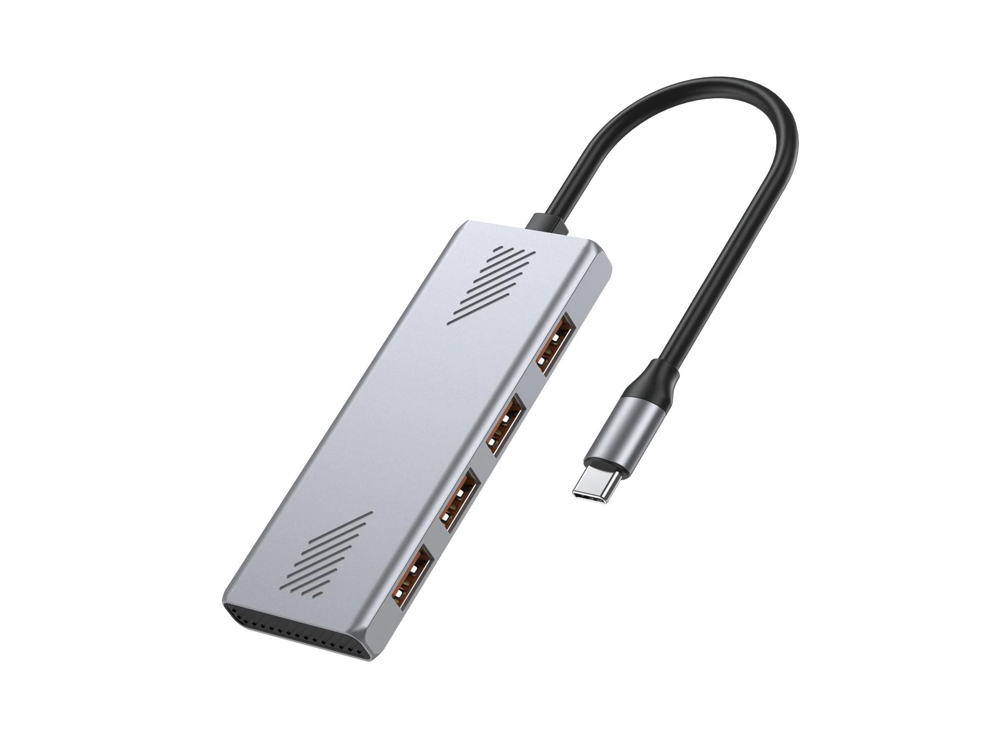 USB-хаб Gembird USB Type-C 4-в-1 (UHB-CM-U310-A4-01) (UA)