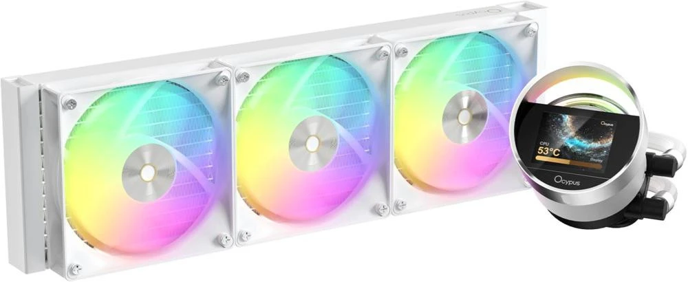 Водяне охолодження Ocypus SIGMA L36 WH ARGB (SIGMA-L36-WH3AAWWN00X-GL) (UA)