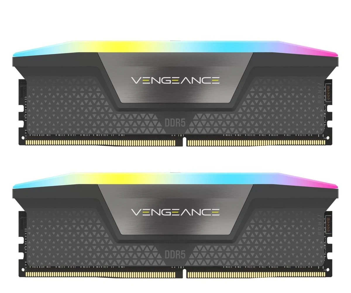 Оперативна пам'ять Corsair 16GB (2x8GB) 5600 CL40 Vengeance RGB (CMH16GX5M2B5600Z40) EU