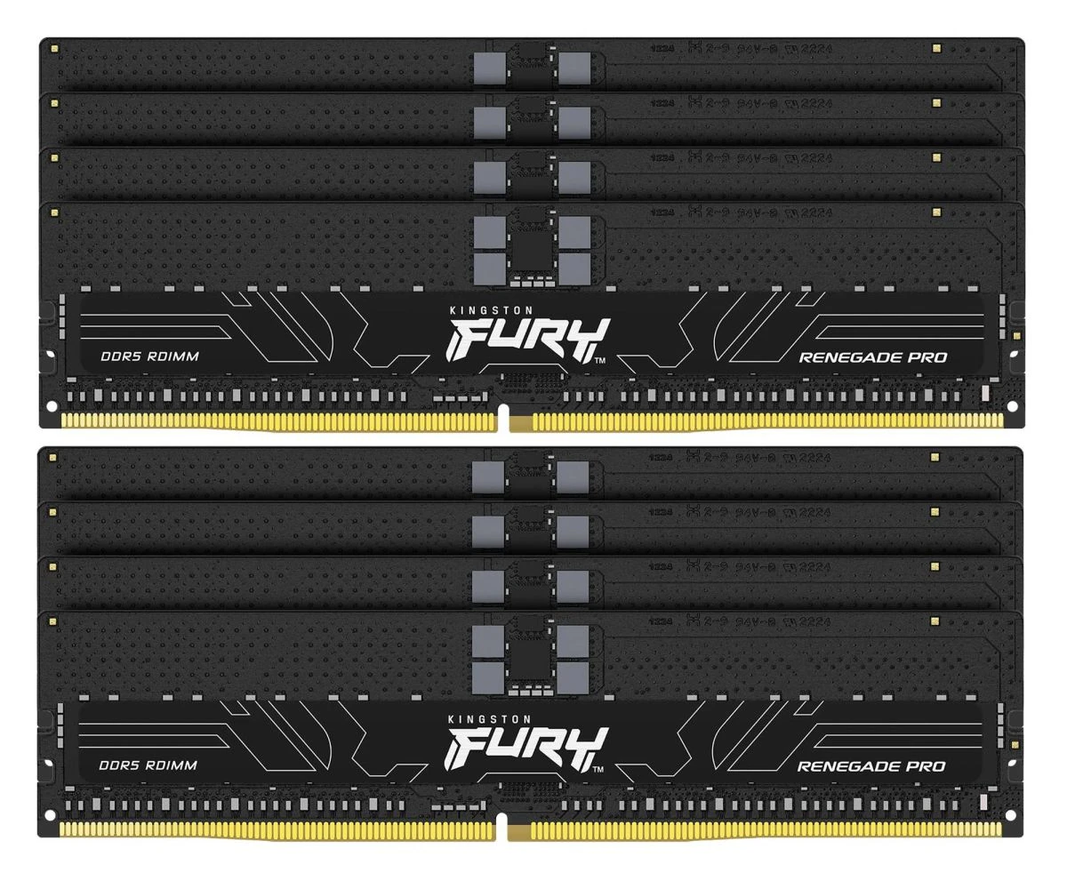 Оперативна пам'ять Kingston FURY 256GB (8x32GB) 6000 CL32 Renegade Pro (KF560R32RBEK8-256) EU