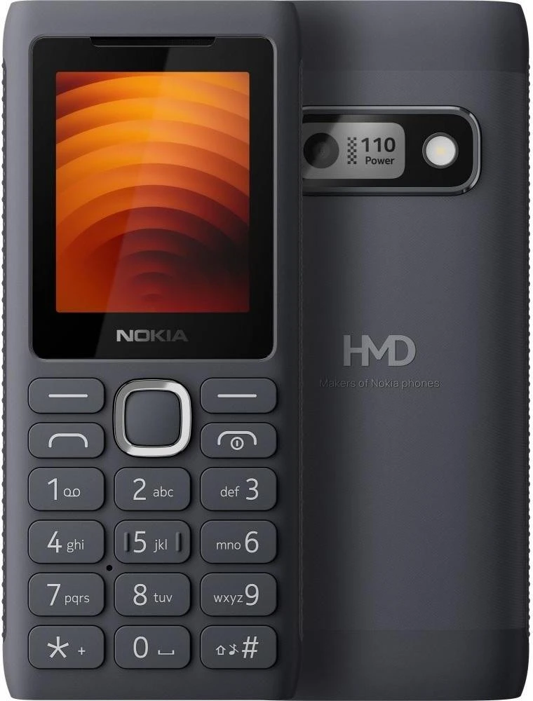 Телефон Nokia 110 DS Power Grey (UA)