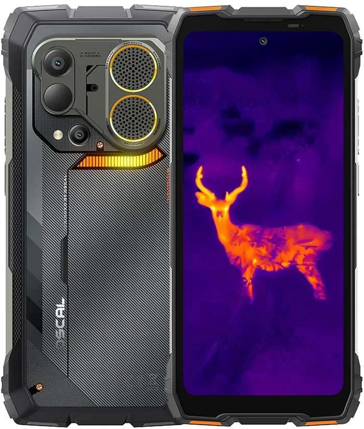 Телефон Blackview Oscal Pilot 6 Thermal 5G 12/256GB Black Europe