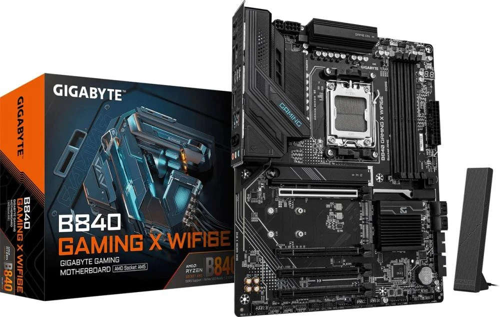 Материнская плата GIGABYTE B840 GAMING X WIFI6E (UA)