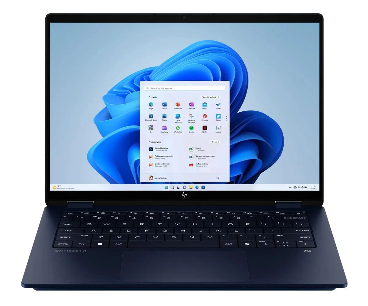 Ноутбук HP Omnibook X FLIP 14 Ultra 5-226V/16GB/1TB/Win11 Touch (14-fm0040nw (CW9W6EA))