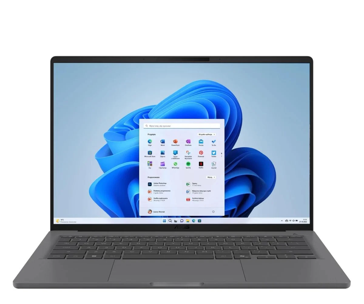 Ноутбук ASUS Zenbook 14 Snapdragon Elite X2-E88-100/32GB/1TB/Win11 OLED (UX3407NA-QD052W)