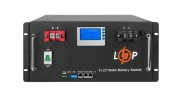 Акумуляторна батарея LogicPower 48V 100 AH (5120Wh) LCD Smart (BMS 100A/100А) LiFePO4 (UA)