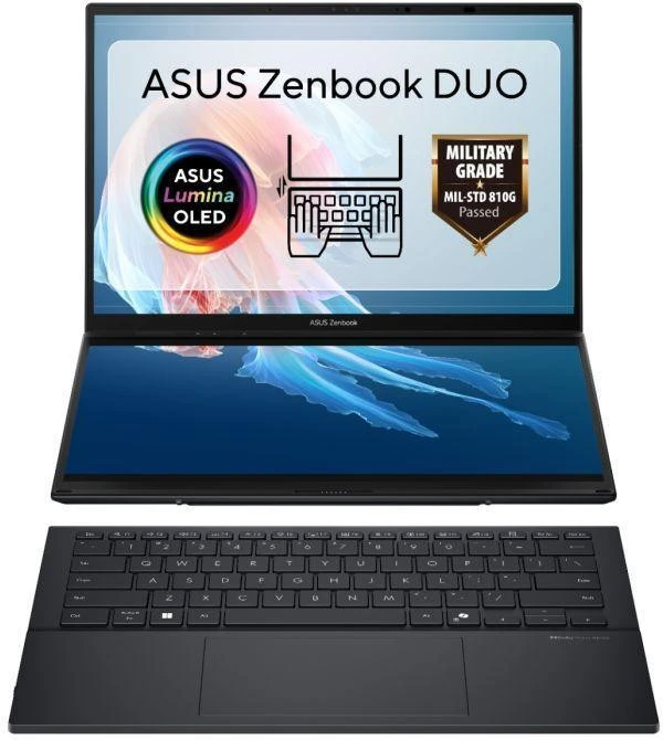 Ноутбук ASUS Zenbook Duo UX8406CA (UX8406CA-QL047X, 90NB14X1-M001P0) (UA)