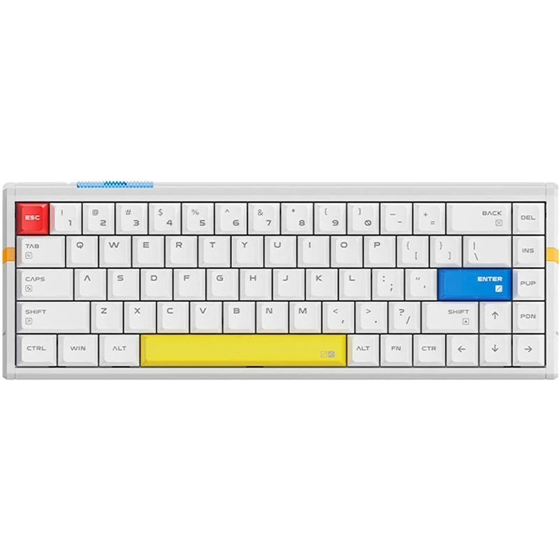 Клавиатура ATK RS6 Ultra Aluminum Hall Effect ENG White (ATK-RS6-ULTRA-WHT) (UA)