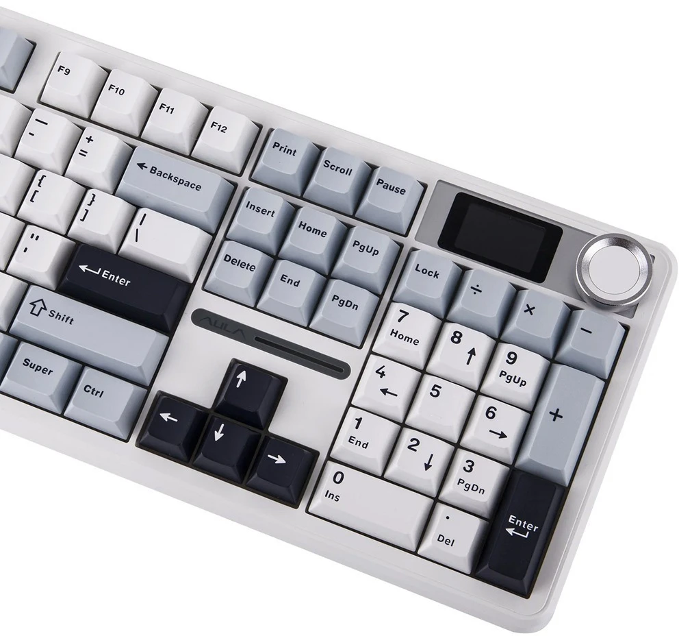 Клавиатура Aula F108 Pro White (6978080501318) (UA)