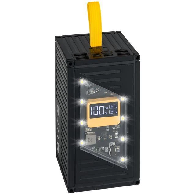 Мобільна батарея Aura NRG-P50 50000mAh Black (PBANRG-P50B) (UA)