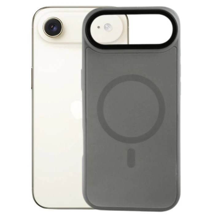 Чохол для мобільного телефону BeCover FIBRA ArcLine MagSafe Apple iPhone 17 Air Gray (715377) (UA)
