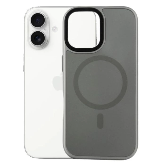 Чохол для мобільного телефону BeCover FIBRA ArcLine MagSafe Apple iPhone 17 Gray (715374) (UA)