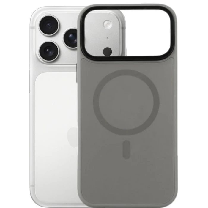 Чохол для мобільного телефону BeCover FIBRA ArcLine MagSafe Apple iPhone 17 Pro Max Gray (715389) (UA)