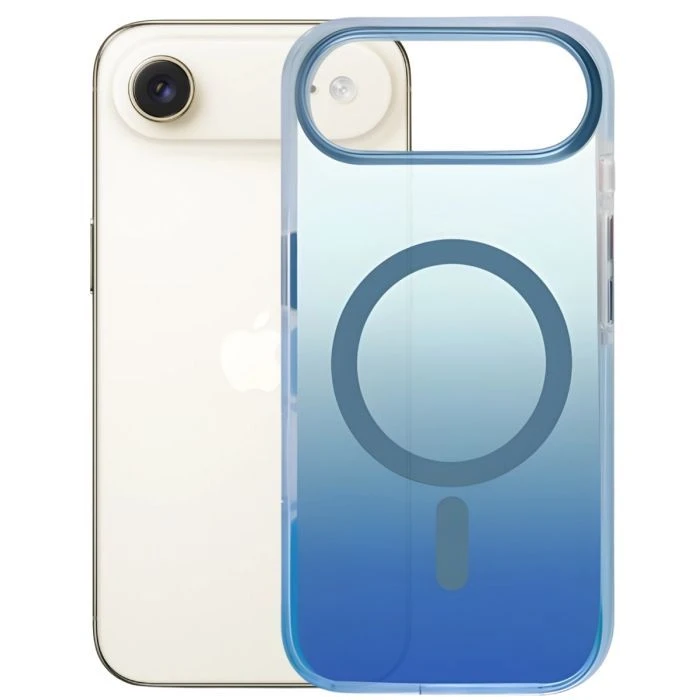 Чехол для мобильного телефона BeCover FIBRA Shock-Proof MagSafe Apple iPhone 17 Air Blue (715451) (UA)