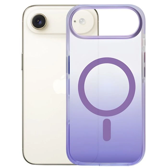 Чохол для мобільного телефону BeCover FIBRA Shock-Proof MagSafe Apple iPhone 17 Air Light Purple (715456) (UA)