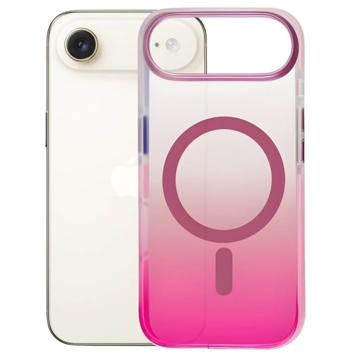 Чехол для мобильного телефона BeCover FIBRA Shock-Proof MagSafe Apple iPhone 17 Air Pink (715458) (UA)