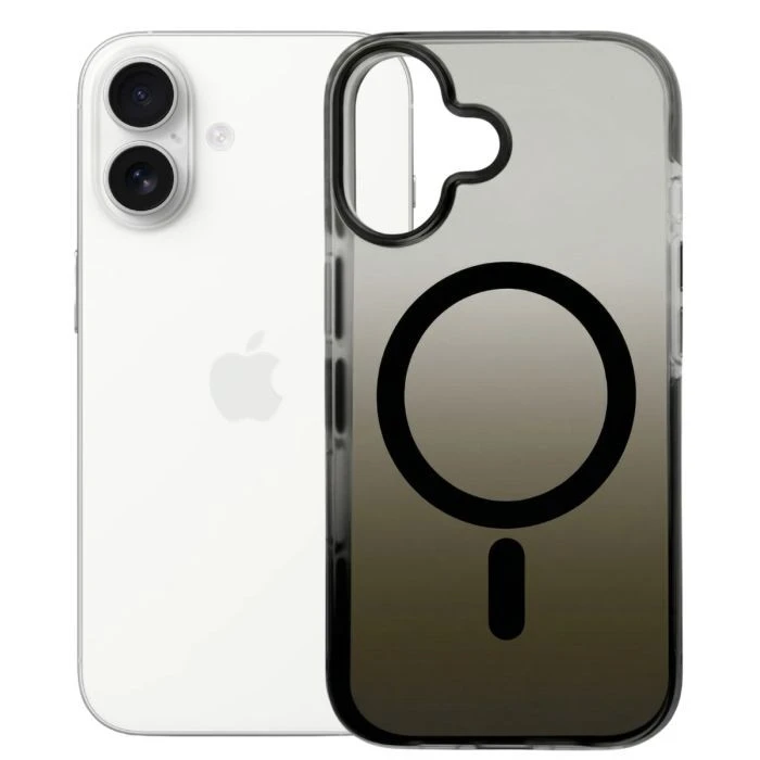 Чехол для мобильного телефона BeCover FIBRA Shock-Proof MagSafe Apple iPhone 17 Black (715439) (UA)