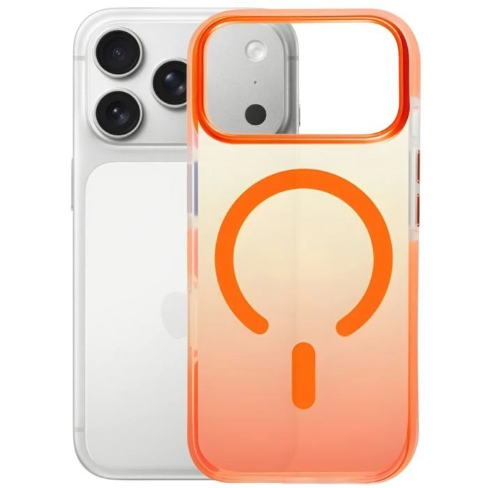 Чехол для мобильного телефона BeCover FIBRA Shock-Proof MagSafe Apple iPhone 17 Pro Orange (715465) (UA)