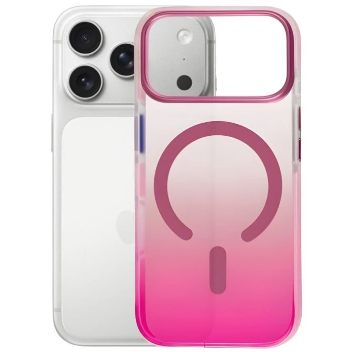 Чохол для мобільного телефону BeCover FIBRA Shock-Proof MagSafe Apple iPhone 17 Pro Pink (715466) (UA)