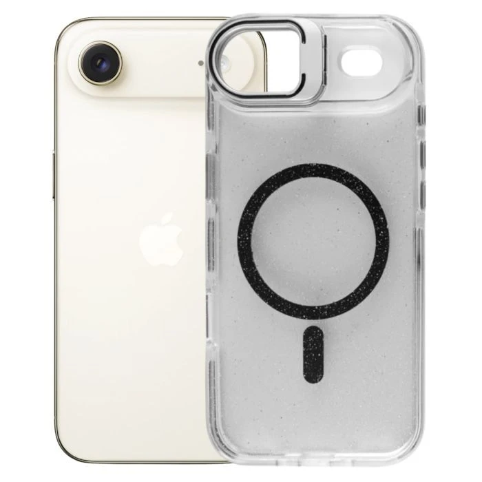 Чехол для мобильного телефона BeCover FIBRA Star Shine MagSafe Apple iPhone 17 Air Black (715418) (UA)