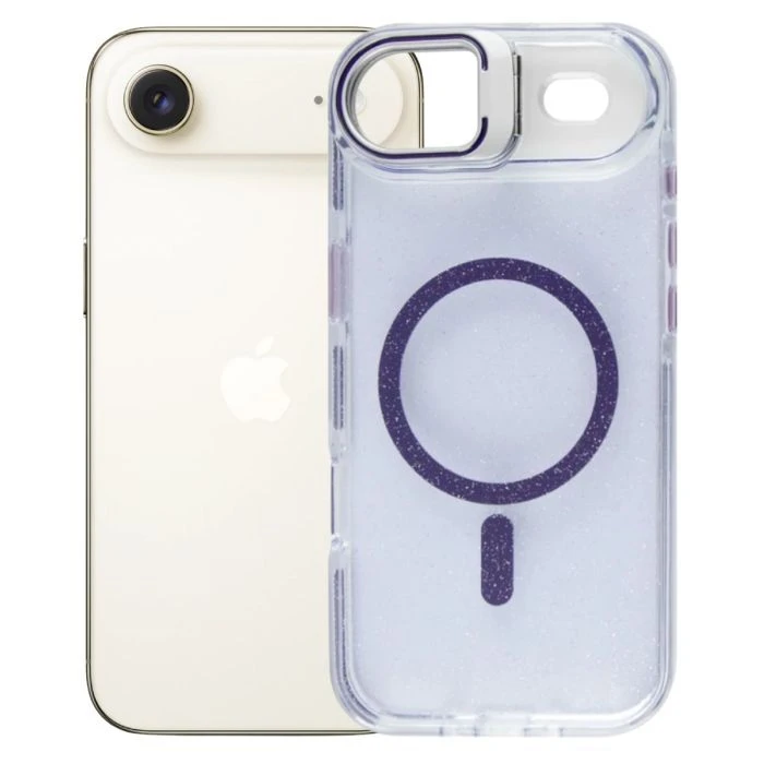 Чохол для мобільного телефону BeCover FIBRA Star Shine MagSafe Apple iPhone 17 Air Purple (715423) (UA)