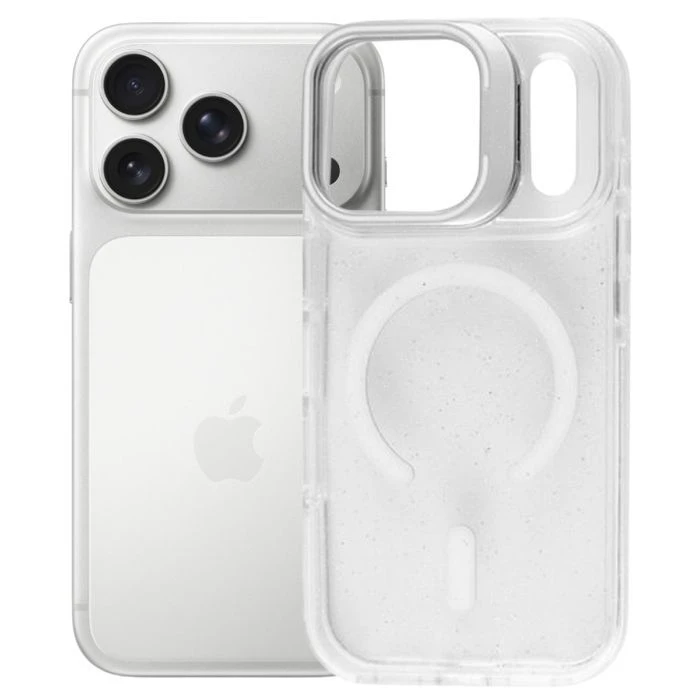 Чохол для мобільного телефону BeCover FIBRA Star Shine MagSafe Apple iPhone 17 Pro Max White (715438) (UA)