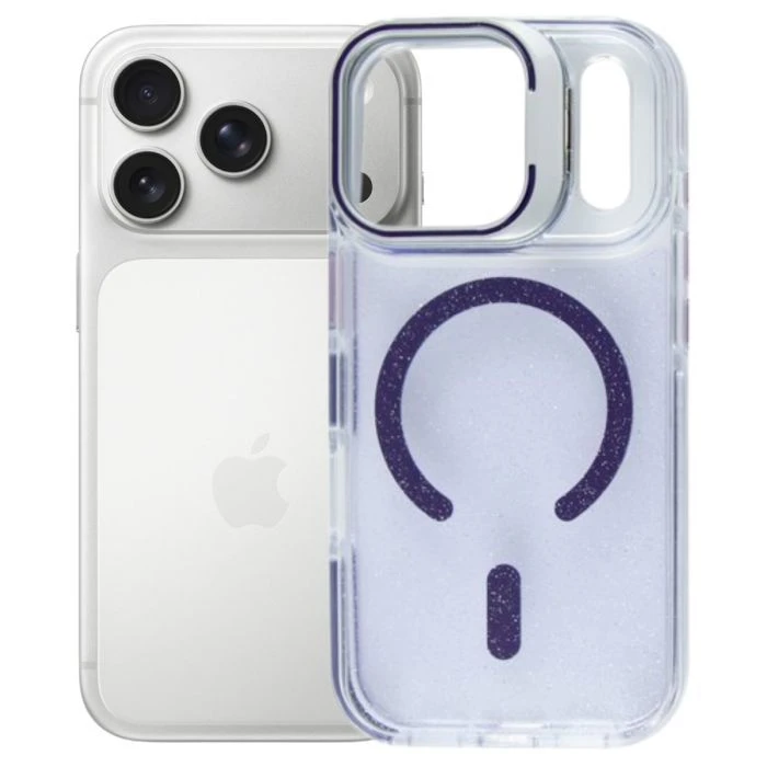 Чехол для мобильного телефона BeCover FIBRA Star Shine MagSafe Apple iPhone 17 Pro Purple (715430) (UA)