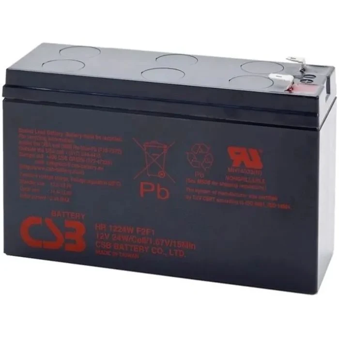 Акумуляторна батарея CSB HR1224WF2 12V 6.5Ah (HR1224WF2) (UA)