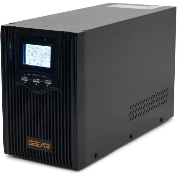 Джерело безперебійного живлення GEAR GU-2000PS (UA)