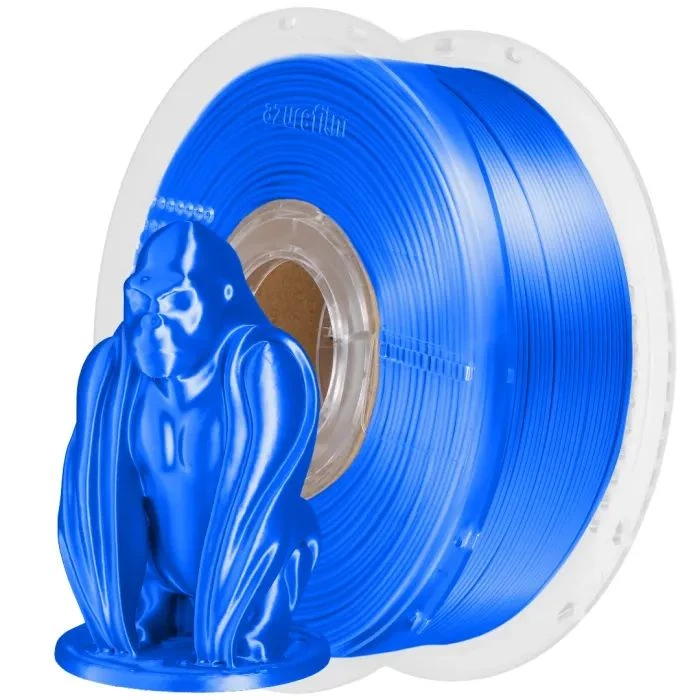 Пластик для 3D-принтера AzureFilm PLA SILK 1,75mm 1kg Ocean Blue (FL171-5020) (UA)