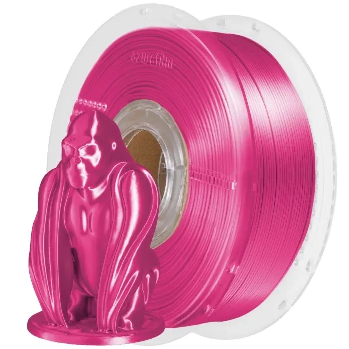 Пластик для 3D-принтера AzureFilm PLA SILK 1,75mm 1kg Princes Gleam/Pink (FL171-4010) (UA)