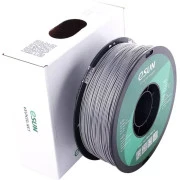 Пластик для 3D-принтера eSUN ABS+, 1кг, 1.75мм, SILVER (ABS+P175S1) (UA)