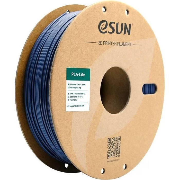 Пластик для 3D-принтера eSUN ePLA-LITE 1,75mm 1kg Grey (EPLA-LITE-P175H1) (UA)