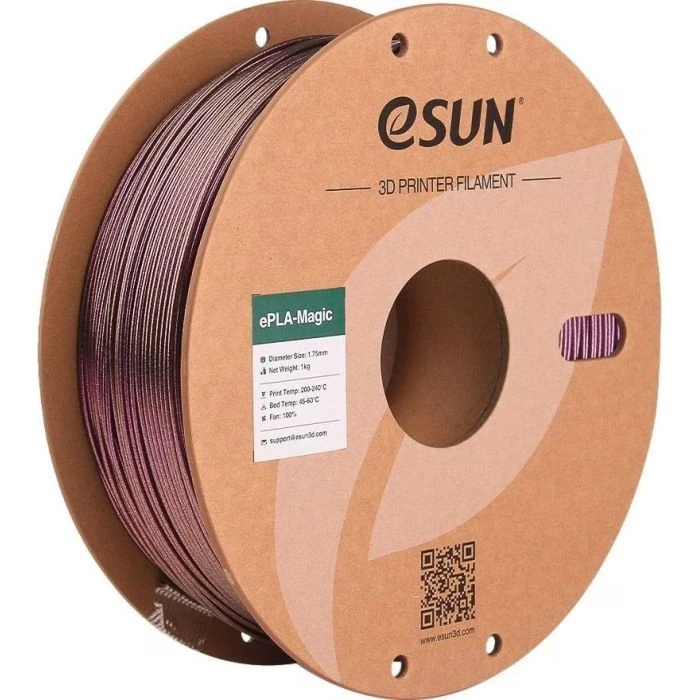 Пластик для 3D-принтера eSUN ePLA-Magic Dark Twinkling 1,75mm 1kg PURPLE (EPLA-MAGIC-P175DTZ1) (UA)