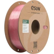 Пластик для 3D-принтера eSUN PLA Clear Rainbow 1,75mm 1kg PINK-Crystal (PLA-CLRB175O-CP1P1) (UA)