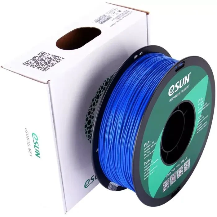 Пластик для 3D-принтера eSUN PLA+ P1.75мм, 1кг, blue (PLA+P175U1) (UA)