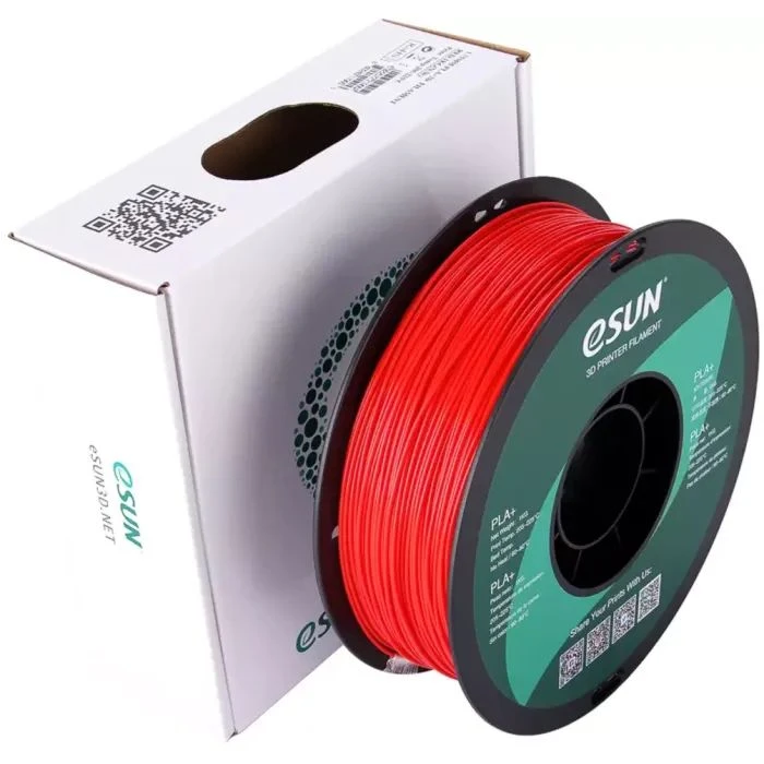 Пластик для 3D-принтера eSUN PLA+ P1.75мм, 1кг, red (PLA+P175R1) (UA)