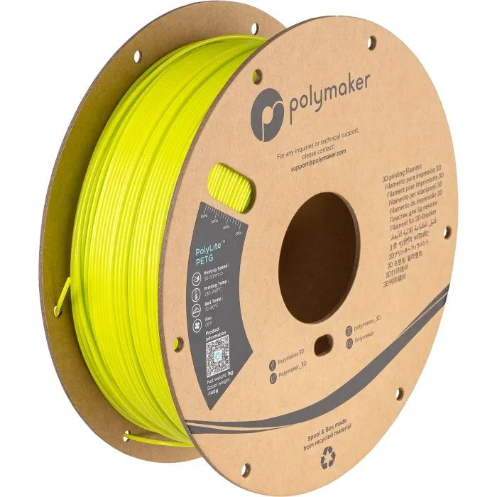 Пластик для 3D-принтера Polymaker PETG 1,75mm 1kg LIME (PB01041) (UA)