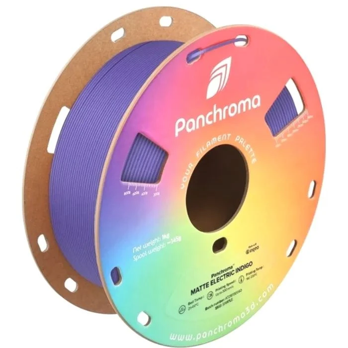 Пластик для 3D-принтера Polymaker PLA PANCHROMA MATTE 1,75mm 1kg ELECTRIC INDIGO (CA04018) (UA)